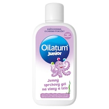Oilatum Junior jemný sprchový gél na vlasy a telo 400 ml