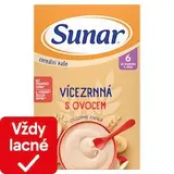 Sunar viaczrnná kaša s ovocím 6m+, 210 g