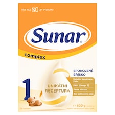 Sunar Complex 1 počiatočné dojčenské mlieko 600 g