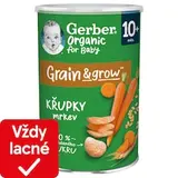 GERBER Organic chrumky s mrkvou 35 g