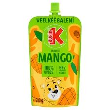 Kubík 100% husté pyré z jablka a manga 200 g