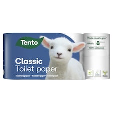 Tento Classic Toaletný papier 3-vrstvový 8 roliek