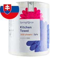 Springforce Kuchynské utierky 2 vrstvy 1 kotúč