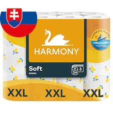 Harmony Soft Design toaletný papier 3 vrstvy 24 ks
