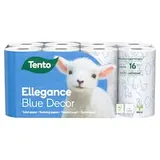 Tento Ellegance Blue Decor Toaletný papier 3-vrstvový 16 roliek