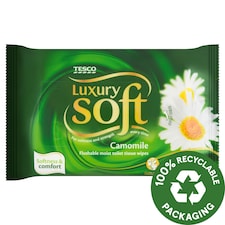 Soft Luxury Camomile vlhčený toaletný papier s kamilkou 50 ks