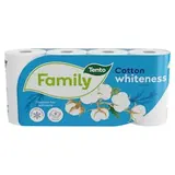 Tento Family Cotton Whiteness Toaletný papier 2-vrstvový 8 roliek