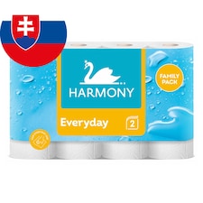 Harmony EveryDay Kuchynské utierky 2 vrstvy 4 ks