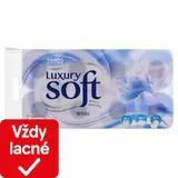 Soft Luxury White Toaletný papier 3 vrstvy 16 kotúčov