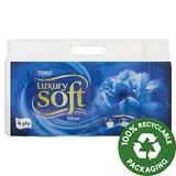 Soft Luxury White toaletný papier 4 vrstvy 8 kotúčov