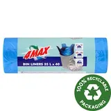 4MAX Vrecia na odpad 35 l 40 ks