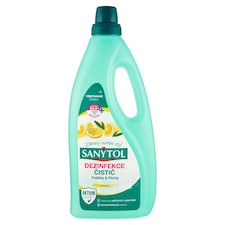 Sanytol Dezinfekcia čistič podlahy a plochy citrón a olivové listy clean 1 l
