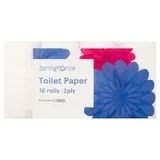 Springforce Toaletný papier 2 vrstvy 16 kotúčov