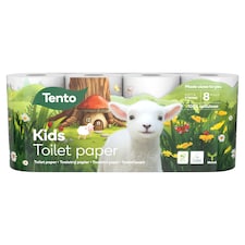 Tento Kids Toaletný papier 3-vrstvový 8 roliek