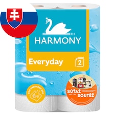 Harmony EveryDay Kuchynské utierky 2 vrstvy 2 ks