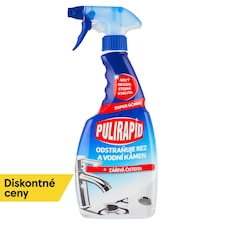 Pulirapid Tekutý čistič na vodný kameň 500 ml