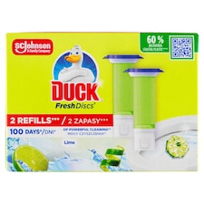 Duck Fresh Discs Čistič WC limetka náplň 2 x 36 ml (72 ml)