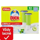 Duck Fresh Discs Čistič WC limetka náplň 2 x 36 ml (72 ml)