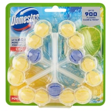 Domestos Power 5 Lime WC blok 3 x 50 g