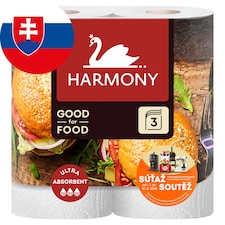 Harmony Good for Food kuchynské utierky 3 vrstvy 2 ks