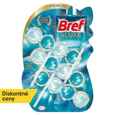 Bref DeLuxe Lovely Jasmine tuhý WC blok 3 x 50 g