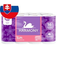 Harmony Soft Flora Perfumes toaletný papier 3 vrstvy 16 ks
