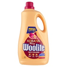Woolite Keratin Therapy tekutý prací prípravok s keratínom na farebnú bielizeň 60 praní 3,6 l