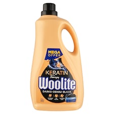 Woolite Keratin Therapy tekutý prací prípravok s keratínom na čiernu a tmavú bielizeň 60 praní 3,6 l