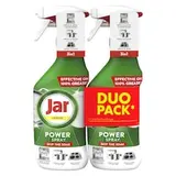 Jar Power Spray, 3 V 1, Viacúčelový Sprej Na Kuchyňu A Riad, Citrónová Vôňa, 2x500 ml