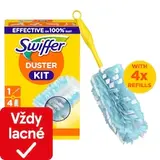 Swiffer Trap & Lock Súprava Na Utieranie Prachu (1 Rukoväť + 4 Náplní)