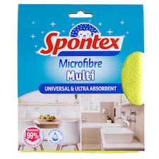 Spontex Microfibre Multi veľmi nasiakavá viacúčelová utierka z mikrovlákna 1 ks
