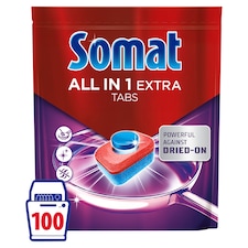 Somat All in 1 Extra tablety do umývačky riadu 100 ks 1660 g