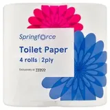 Springforce Toaletný papier 2 vrstvy 4 kotúče