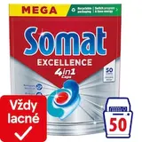 Somat Excellence 4in1 kapsuly do umývačky riadu 50 ks 950 g