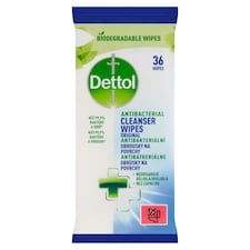 Dettol Antibakteriálne obrúsky na povrchy 36 ks