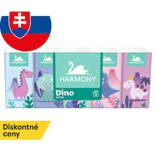 Harmony Dino papierové vreckovky 3 vrstvy 10 x 10 ks