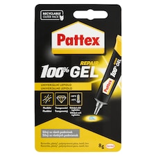 Pattex Repair 100% Gel univerzálne lepidlo 8 g