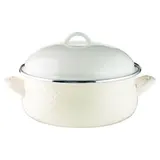 Cream smaltovaný kastról 24 cm