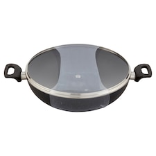 Go Cook Panvica Wok so sklenenou pokrievkou 32 cm