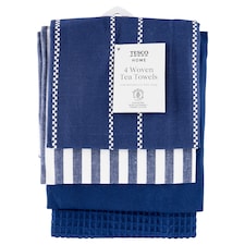 Home Blue Dobby utierky 4 ks