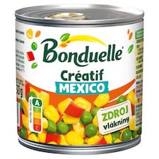 Bonduelle Créatif Mexico zeleninová zmes vákuovaná v mierne slanom náleve 150 g