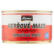 Hamé Bravčové mäso vo vlastnej šťave 397 g