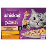 Whiskas Tasty Mix krémové menu v šťave 12 x 85 g (1,02 kg)