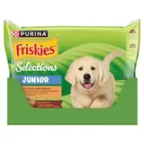 Friskies Selections junior s kuraťom a mrkvou v šťave 4 x 85 g