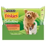 Friskies Selections s hovädzím, kuraťom, jahňacím v šťave 4 x 85 g
