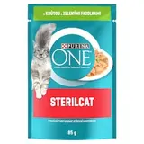 Purina ONE Sterilised kapsička pre mačky morčacie v šťave 85 g