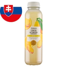 Nesýtený nápoj z citrónovej šťavy s dužinou a zázvorom 400 ml