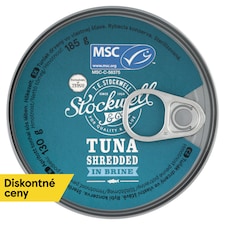 Stockwell & Co. Tuniak drvený vo vlastnej šťave 185 g