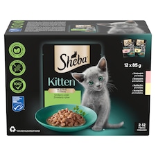 Sheba Kitten zmiešaný výber v šťave 12 x 85 g (1,02 kg)
