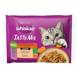 Whiskas Tasty Mix vidiecka kolekcia v šťave 4 x 85 g (340 g)
